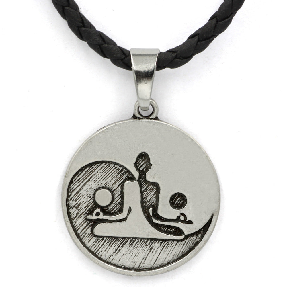 Yin Yang Yoga Pendant Necklace