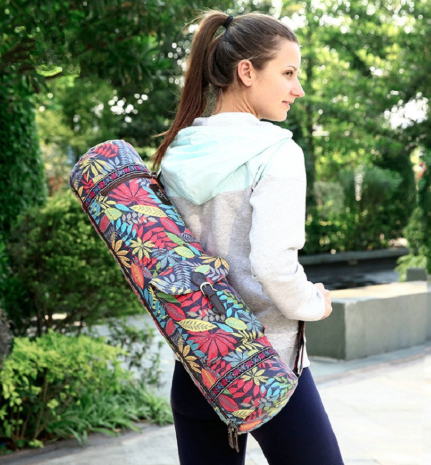 Multi-function yoga bag large capacity storage shoulder bag thickening yoga mat bag sports fitness bag