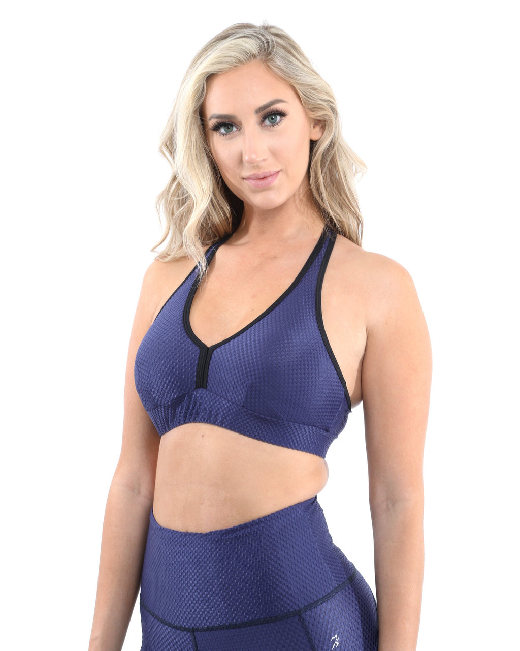 SALE! 50% OFF! Venice Activewear Sports Bra - Navy [MADE IN ITALY]