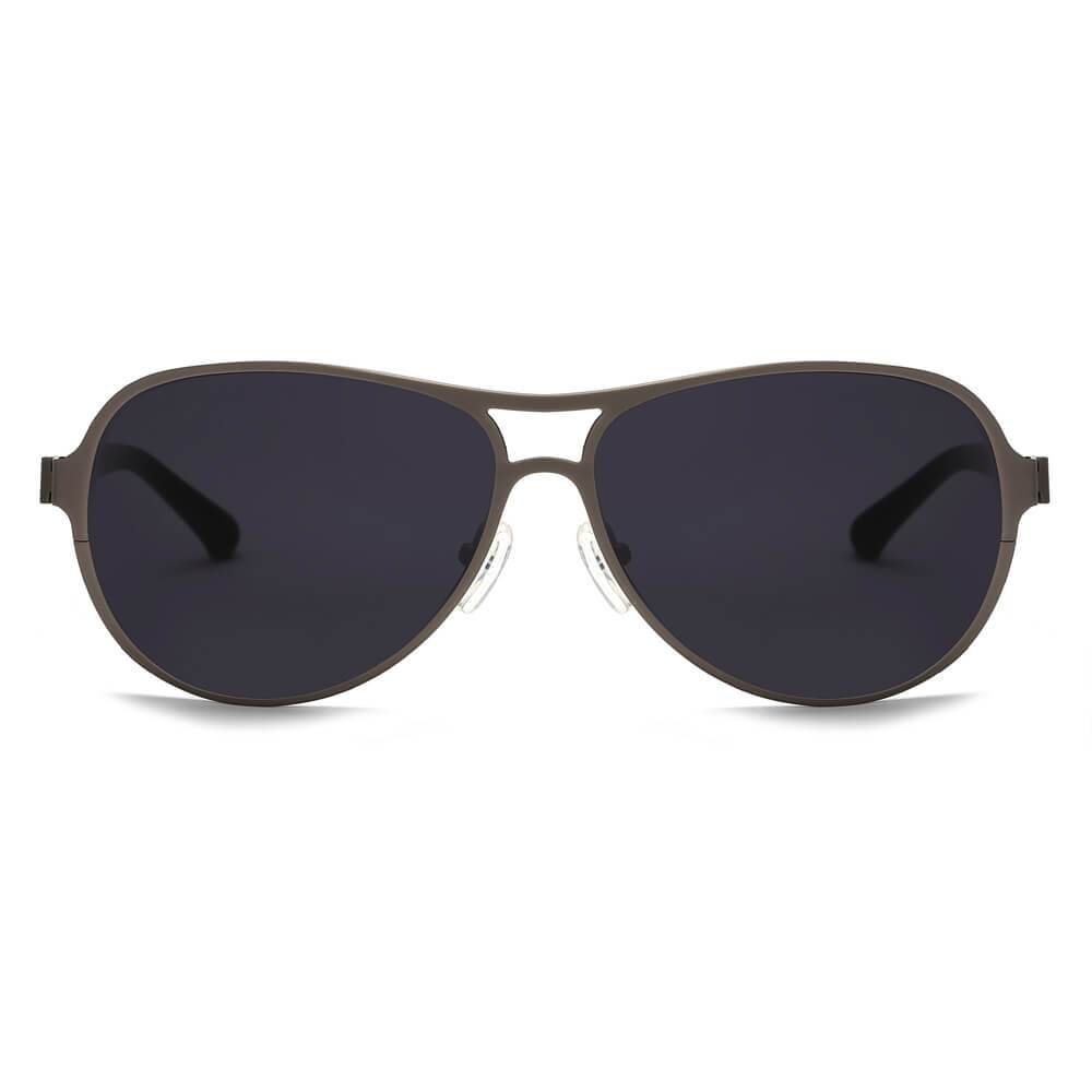BERN | S4001 CR - Unisex Retro Vintage Square Sunglasses
