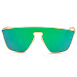 BEVERLY | S2030 - Women Square Futuristic Flat Lens Sunglasses