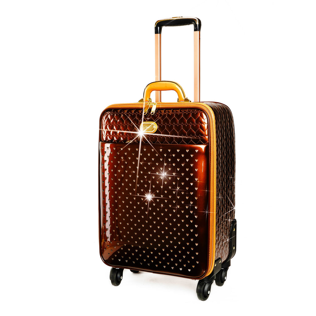 Starz Art Retro Light Weight Spinner Luggage for the American Tourister