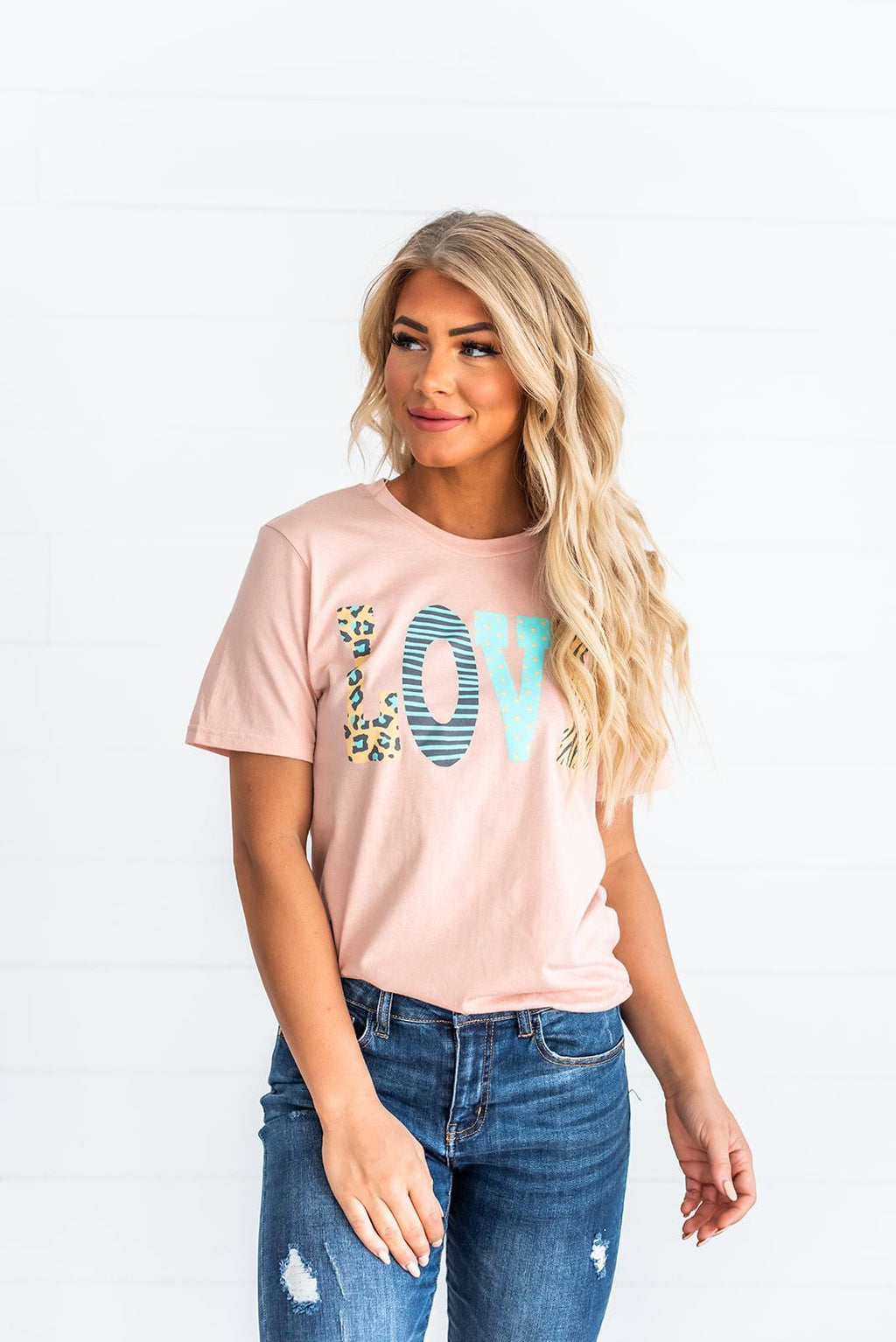 LOVE Patch Graphic Tee