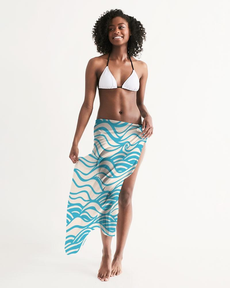 Women's Find Your Coast Lightweight & Elegant Wave Places Swim Cover Up