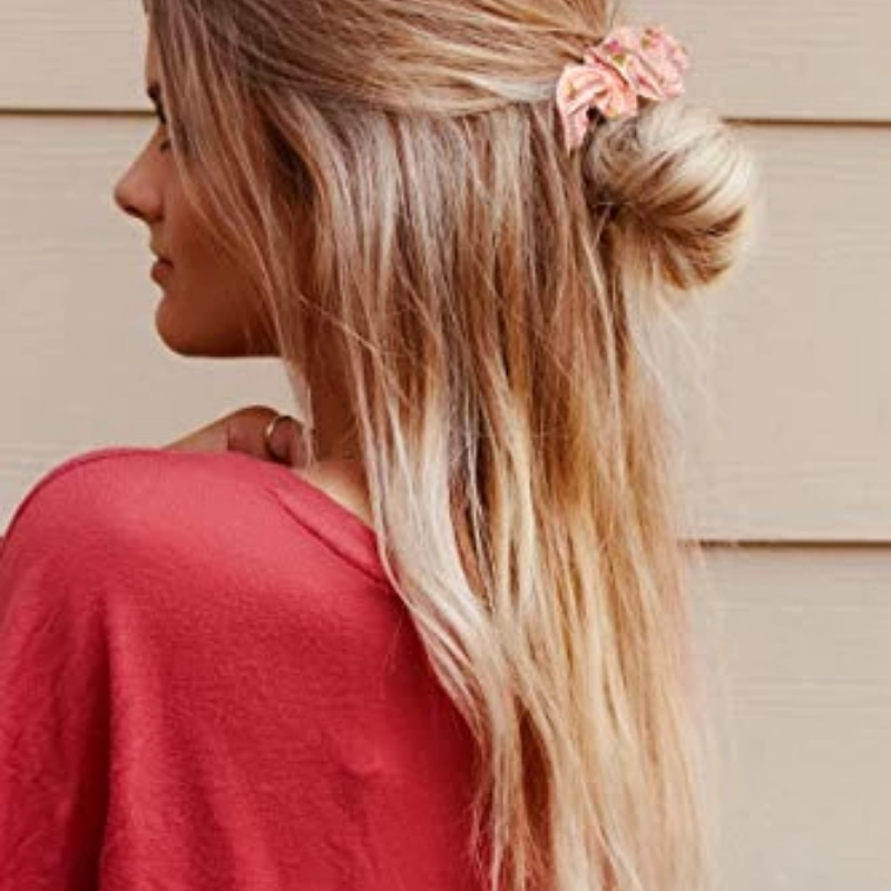 Floral Hair Scrunchies