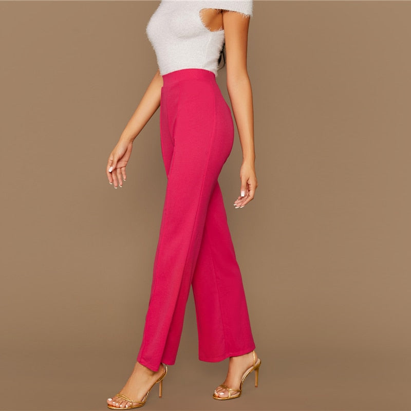 Ginger High Rise Piped Pants